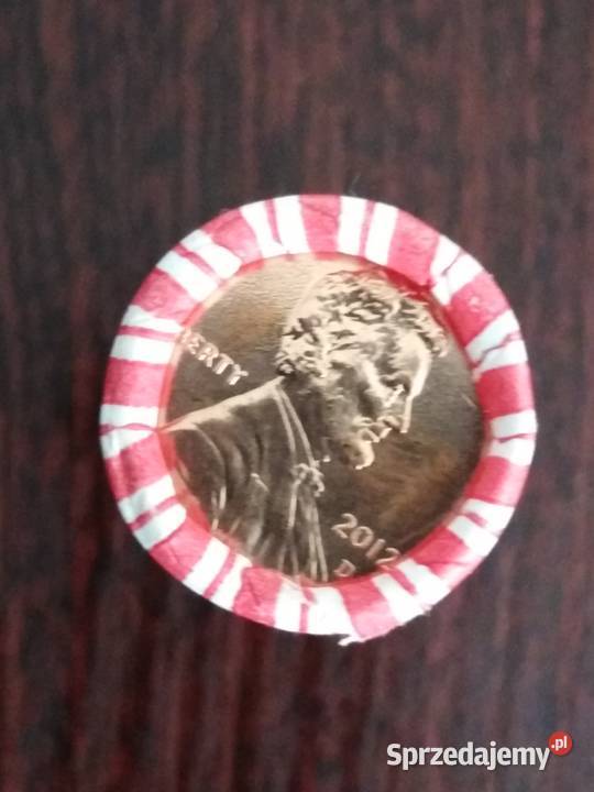 Rolka bankowa 1 cent Lincoln USA Numizmatyka Żary