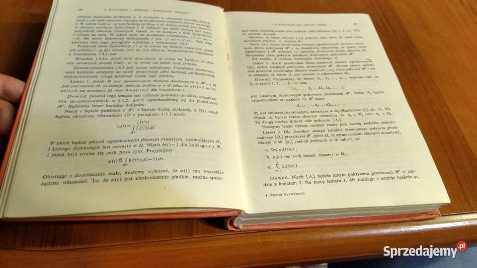 Teoria dystrybucji i analiza transformat Podręczniki pomorskie Gdańsk