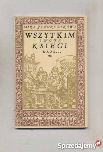 Wszytkim swoje księgi daję Szczecin