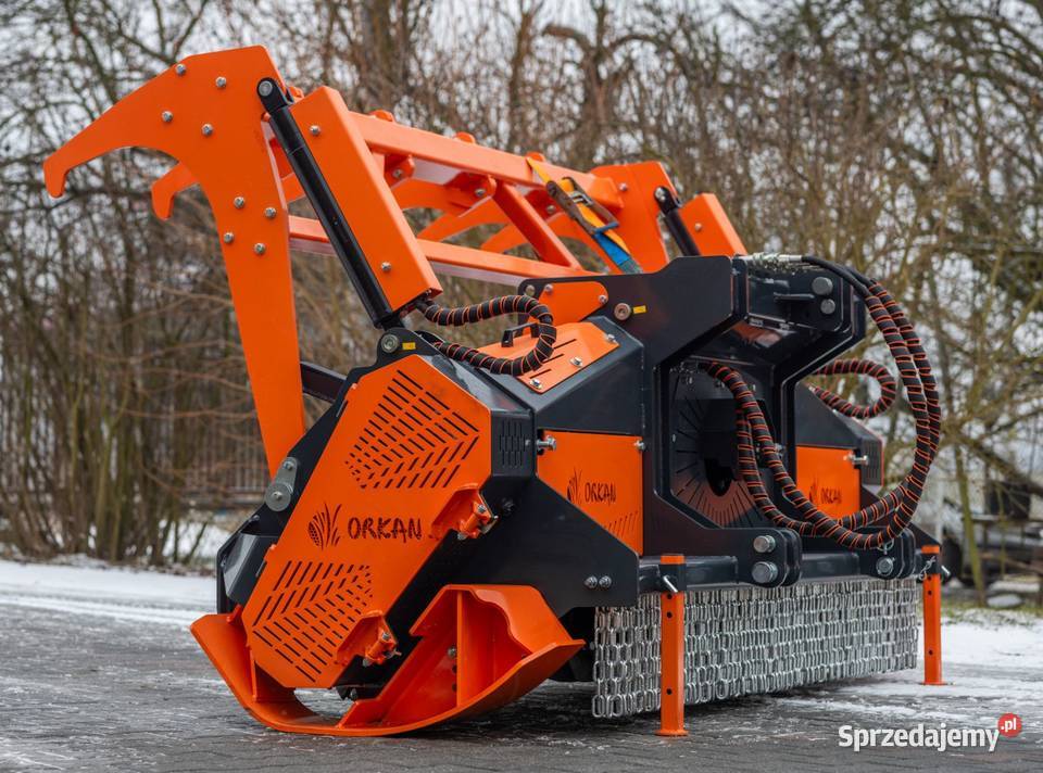 Mulczer leśny ORKAN R4 RAPTOR wgłębny frez stały Celiny Przesławickie