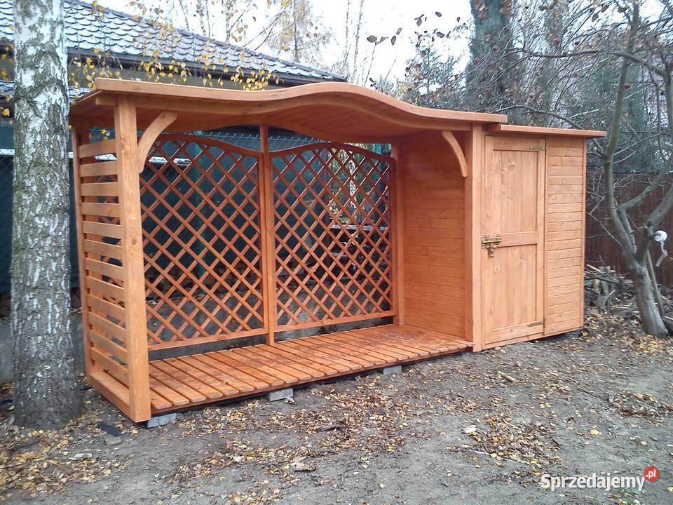 Drewutnia poszerzana 314 x 11m dach faladomek 15 Kalety