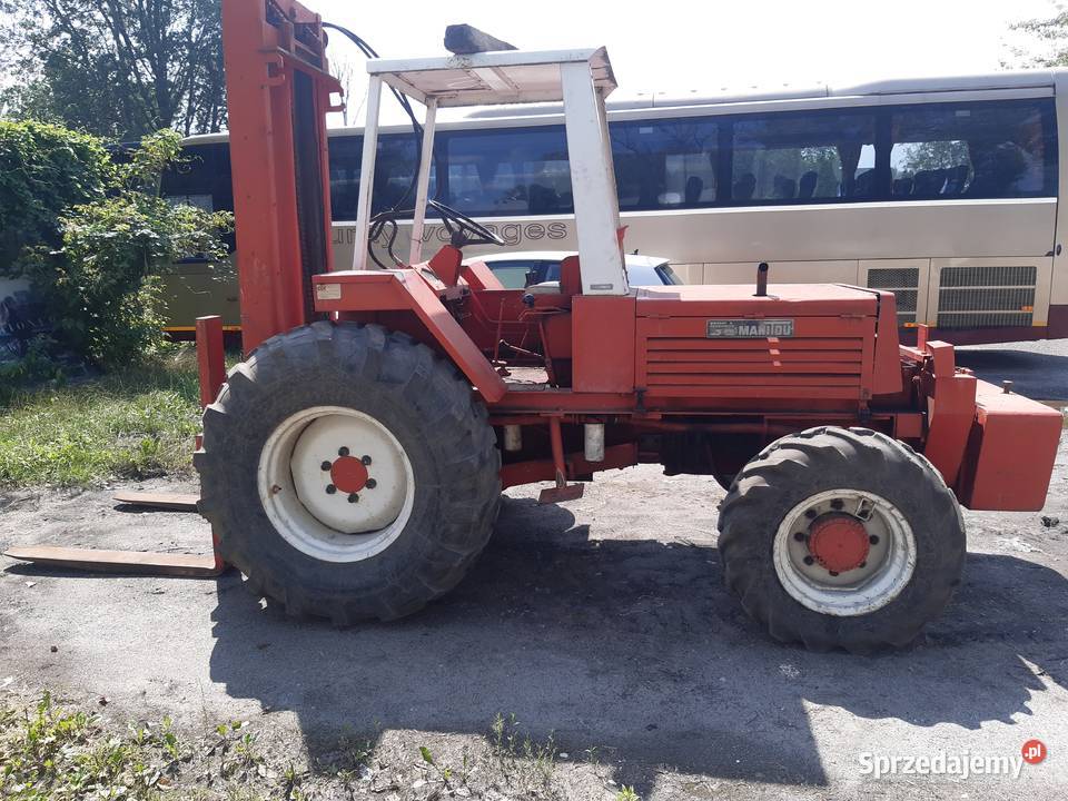 Wózek widłowy manitu 4x4 Warszawa