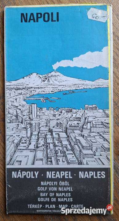 Neapol Napoly Naples Bay of Naples mapa małopolskie Kraków