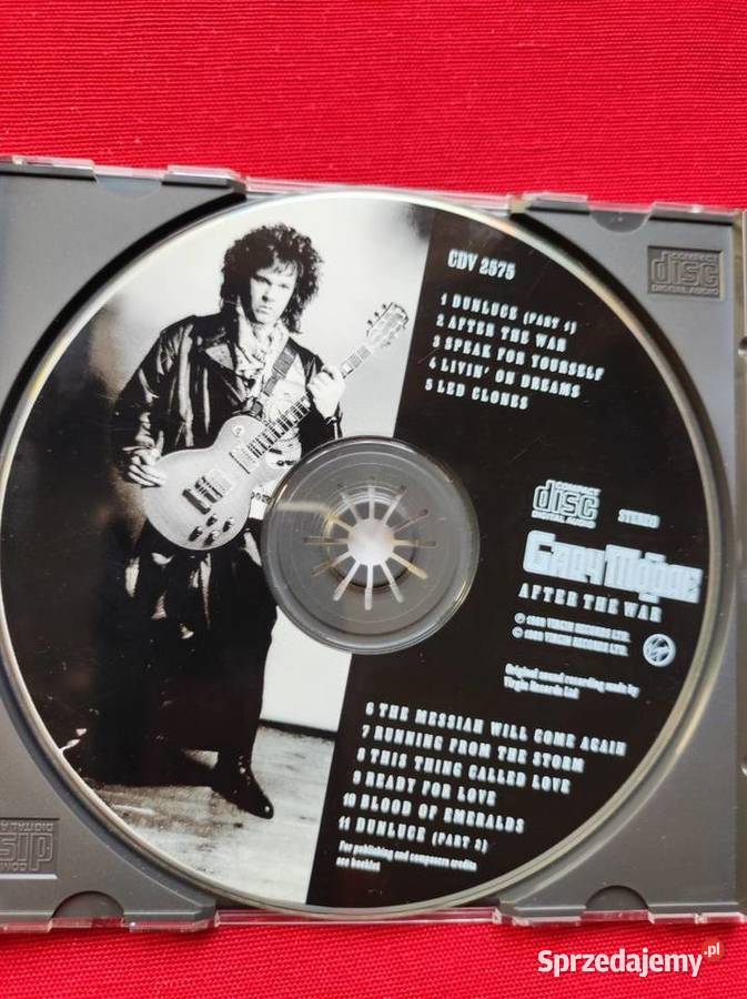 1989 Gary Moore After The War Virgin Kielce