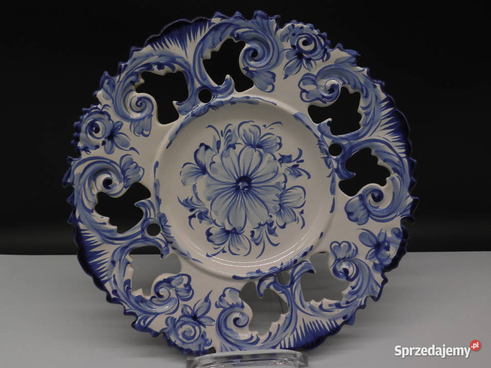 Ażurowy Talerz Ceramiczny Vestal Alcobaa Raszków