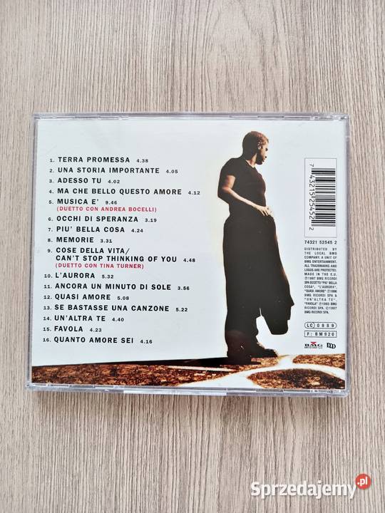 Eros Ramazzotti płyta CD 1 płyta Kraków sprzedam