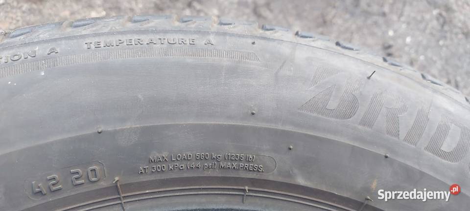 4 opony letnie 1856515 88T Bridgestone z 2020r Skarżysko-Kamienna