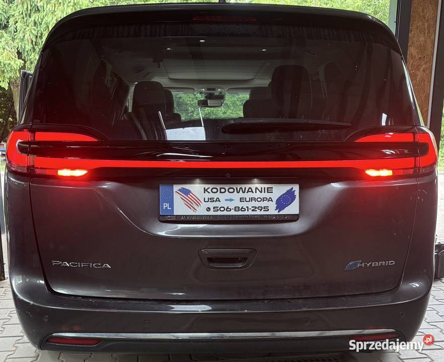 Chrysler Pacifica USA kodowanie jezyk polski Wieliczka