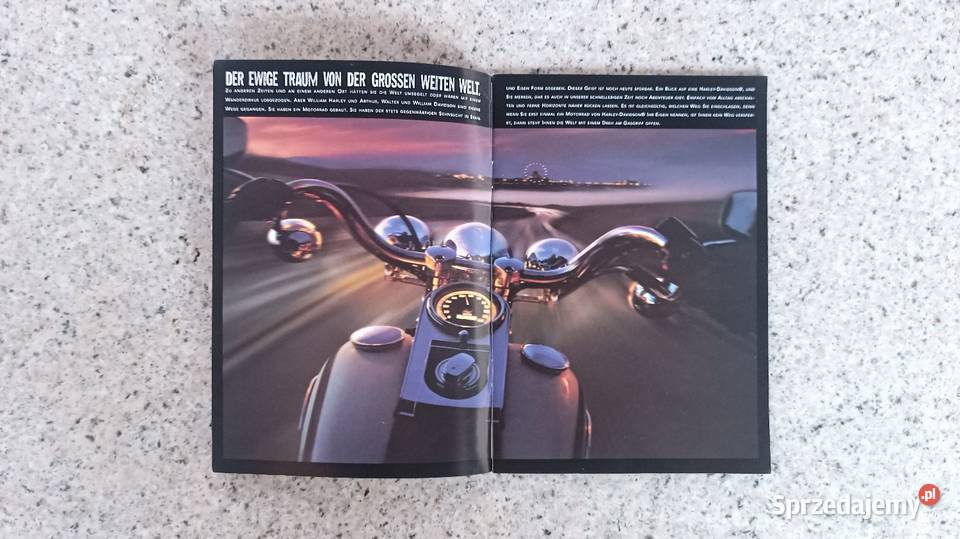 HARLEY DAVIDSON 1997 Program paleta modeli Bytom sprzedam