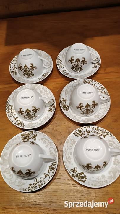 Filiżanki spodki Marie Sohl Goleniów
