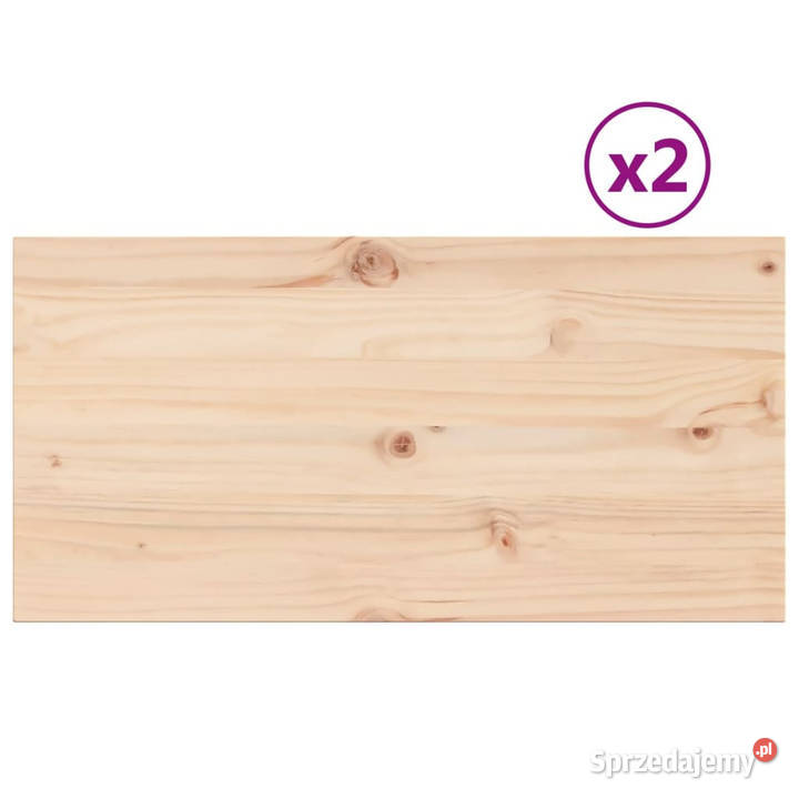 Blaty do stolika 2 90x45x25 prostokątne sosnowe Warszawa