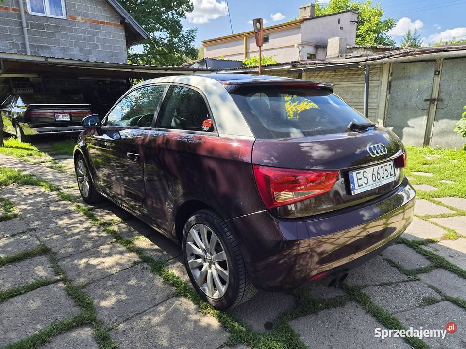Audi A1 14TSI 114 Śliczna śliwka benzyna łódzkie Skierniewice