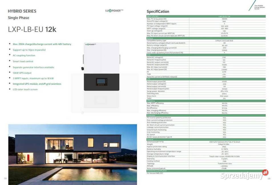 LuxPower LXPLBEU 12K