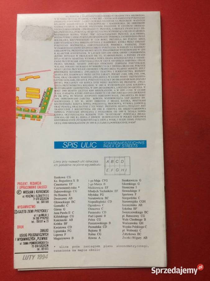 760 Pyrzyce Miasto I Szczecin sprzedam