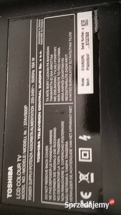 Telewizor Toshiba LCD 37 model 37AV500P Telewizory Radom
