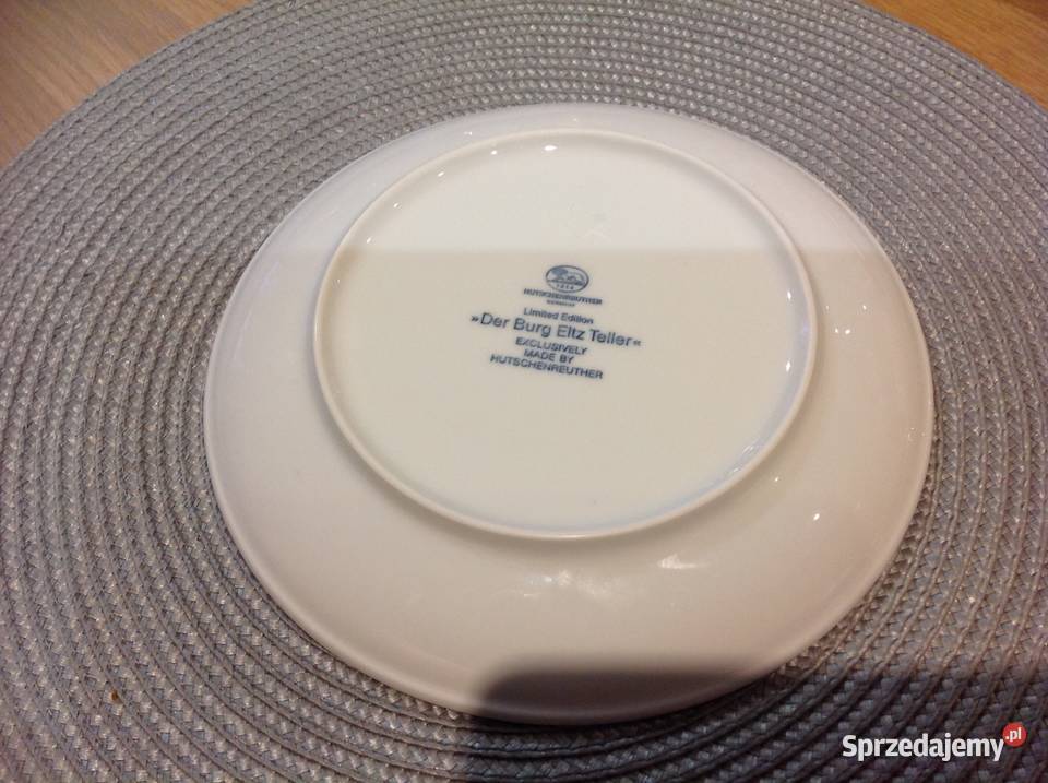Stary Talerz Ozdobny HUTSCHENREUTHER Germany Nowa Sól