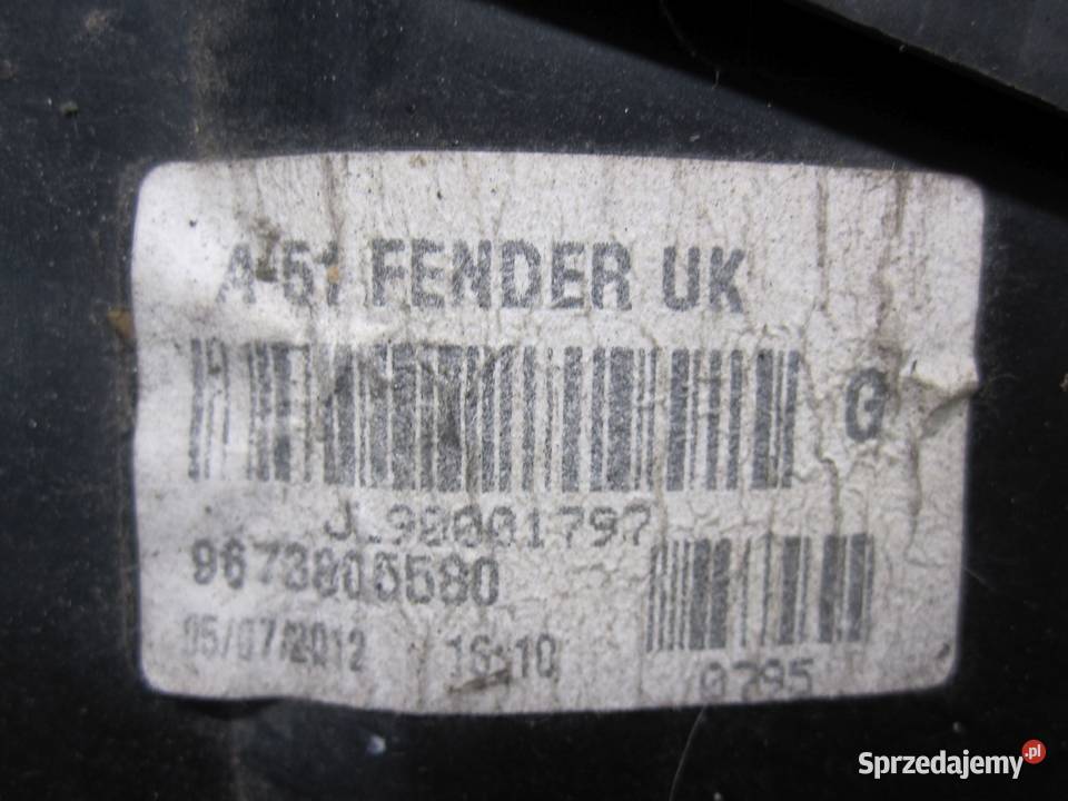 CITROEN C3 II 14 HDI 12r lampa lewa tył Kielce