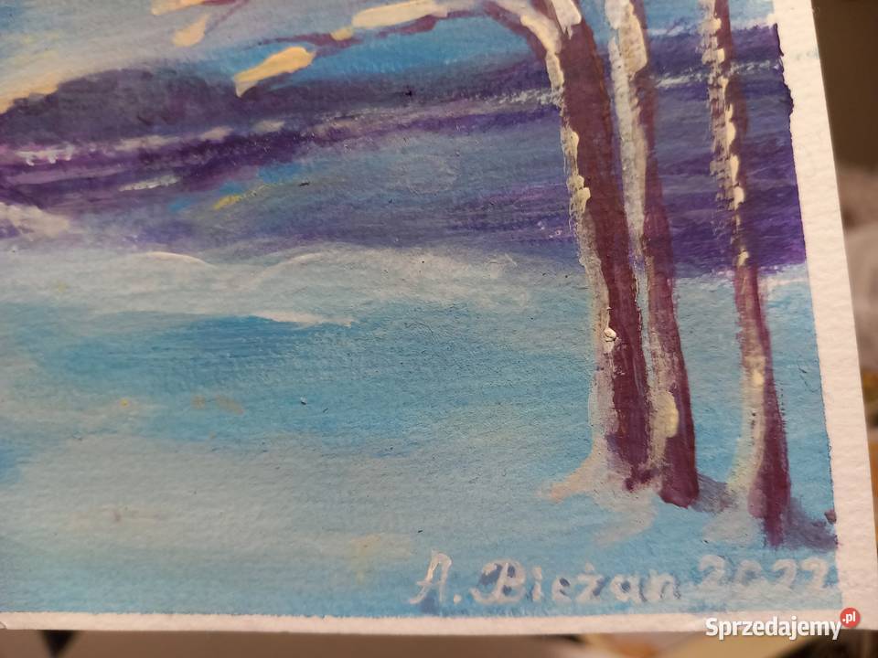 Obraz widoczek zimowy małopolskie Bochnia