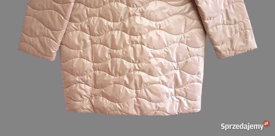Damska lekka pikowana kurtka wiosenna jesienna różowy Kurtki i płaszcze Chrzanów sprzedam
