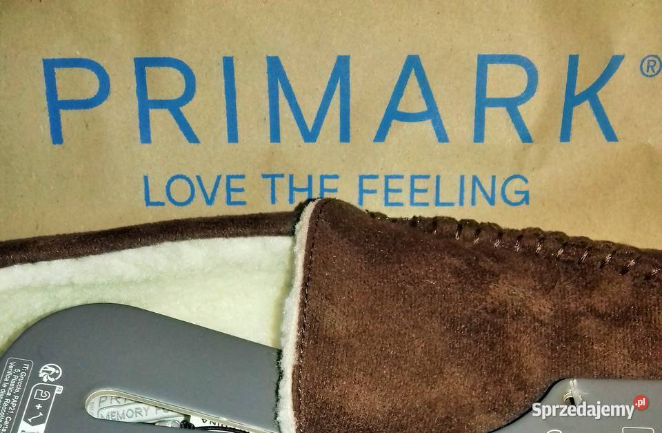 Modne brązowe kapcie mokasyny marki Primark41 Warszawa