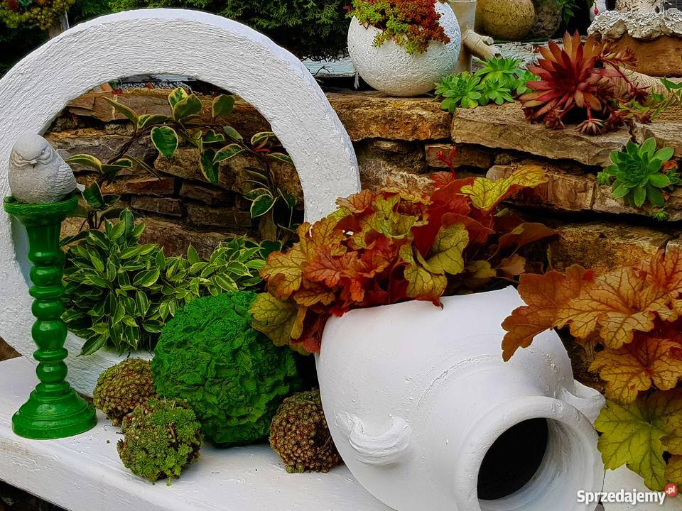 Kule betonowe różane zestaw 3 sztuki Dom i Ogród Jaworze