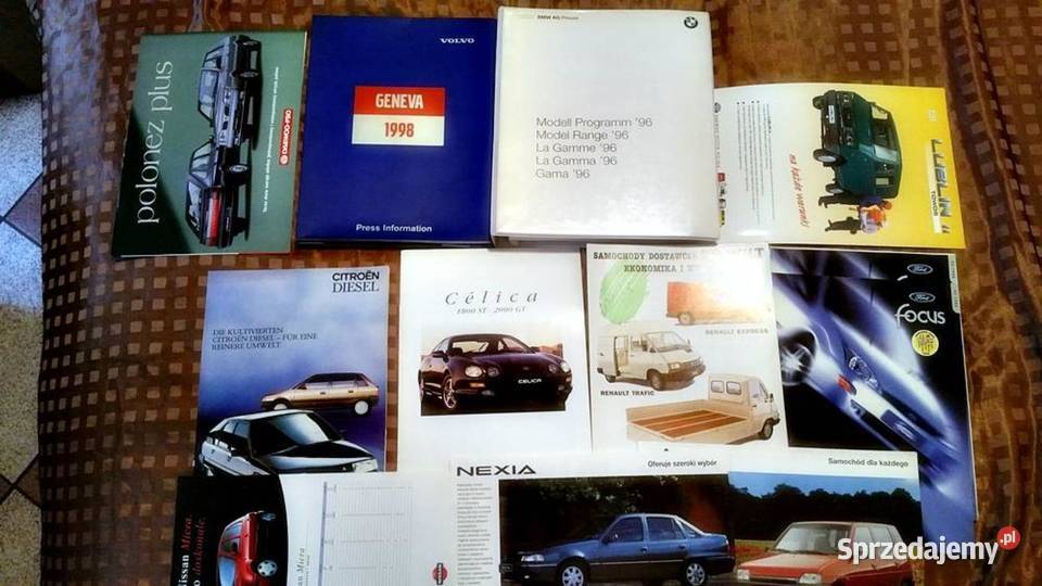 KSIĄŻKI INSTRUKCJE SAMOCHODOWE2cz Koszalin