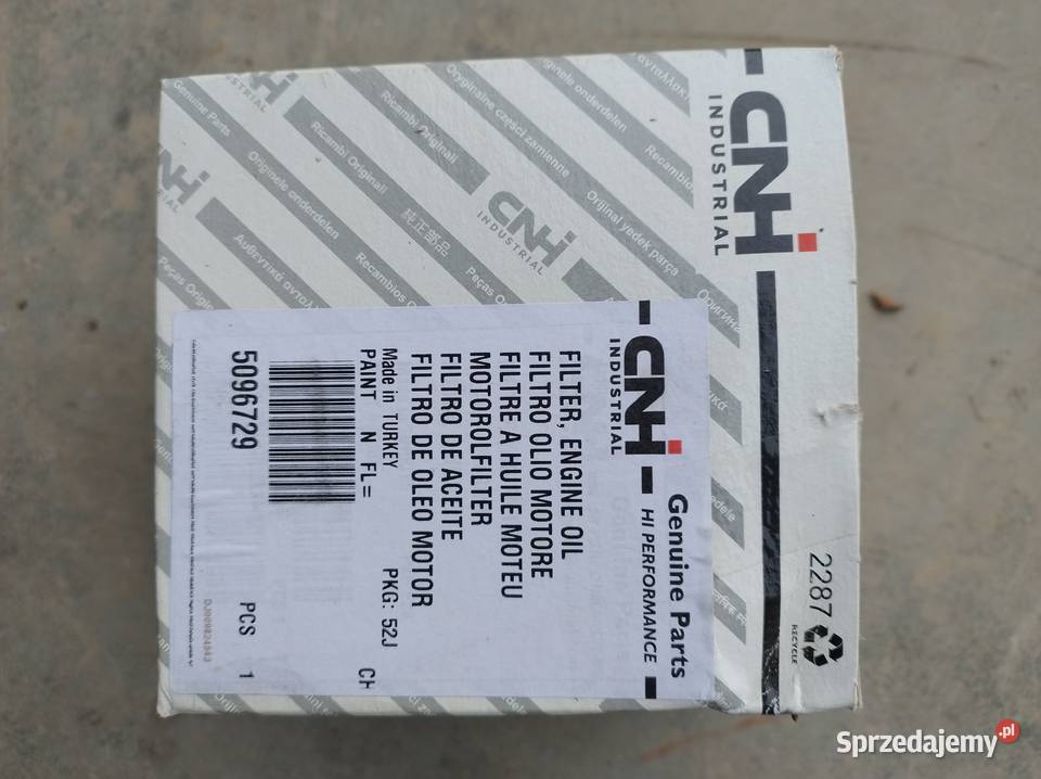 Sprzedam Filtr oleju silnik 3 cylindry Holland New Holland Żółkiewka-Osada