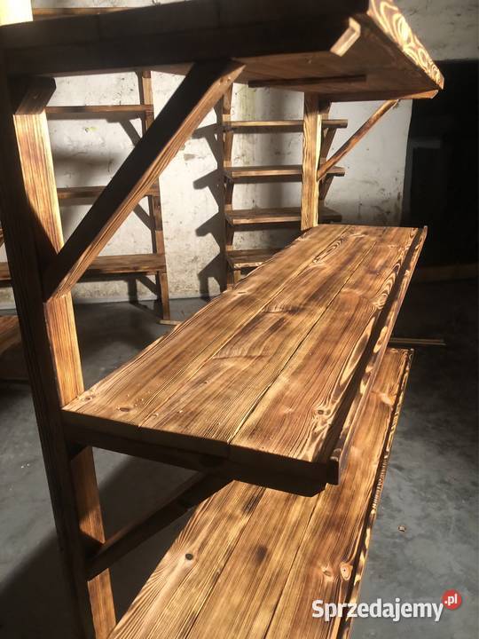 Regał do spiżarni sklepowy ekspozytor 100x40x200 Chełmża