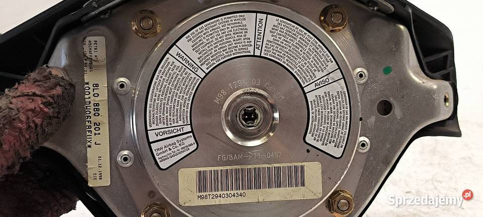 PODUSZKA AIRBAG AUDI A3 8L 8L08820201J osobowe Lipno sprzedam