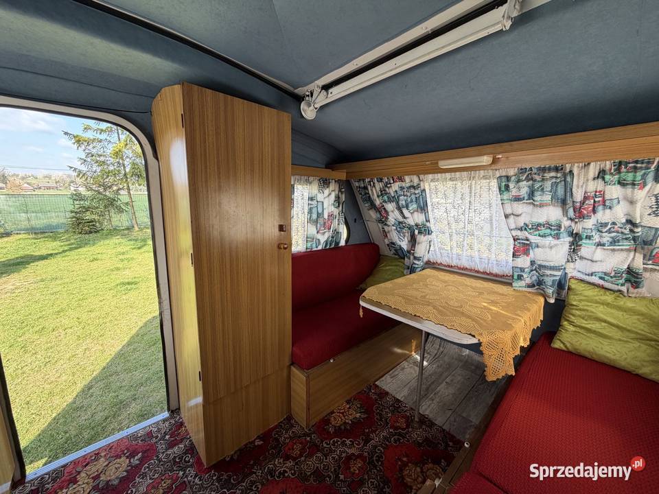Przyczepa kempingowa Niewiadów N126E stan lekka Brzozów