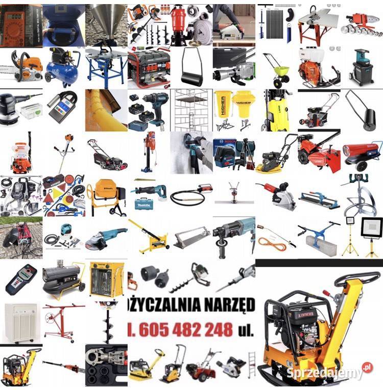 Wypożyczalnia narzędzi i maszyn Gubin Pozostałe