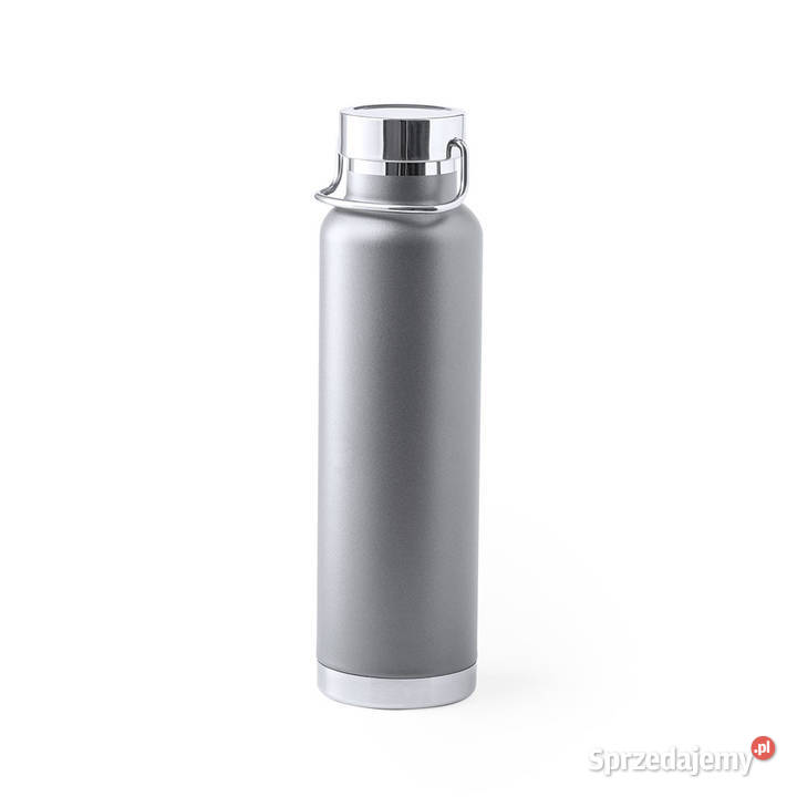 Termos Butelka 650 ml logo grawer 10 SZARY Leżajsk sprzedam