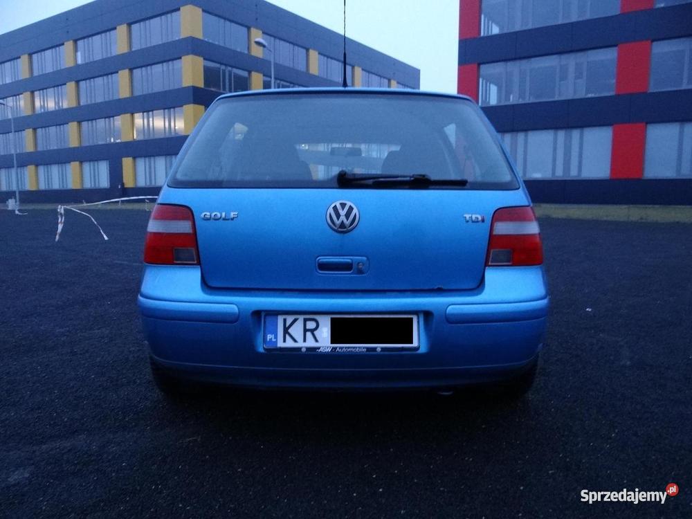 VOLKSWAGEN GOLF IV 19 TDI 101 OCEAN 4/5 Kraków sprzedam