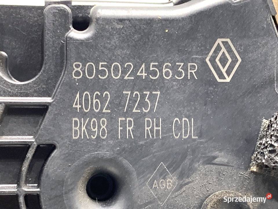 ZAMEK DRZWI PRAWY PRZÓD RENAULT CLIO IV Zamki, wkładki i kluczyki