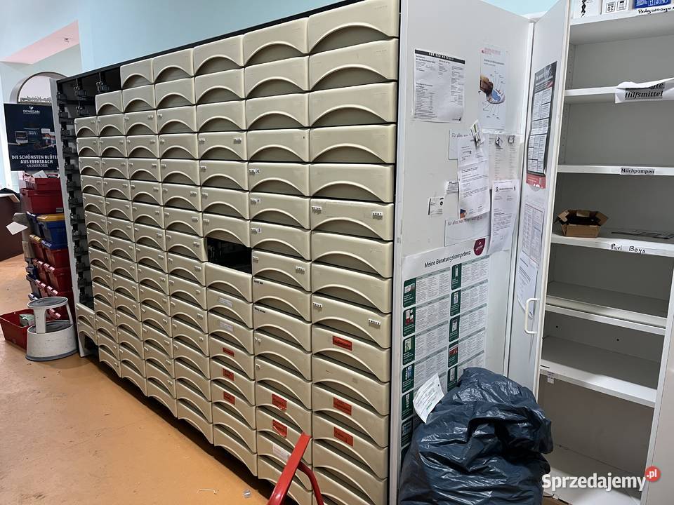 Szafa apteczna głębokiego składowania regał Nowogard
