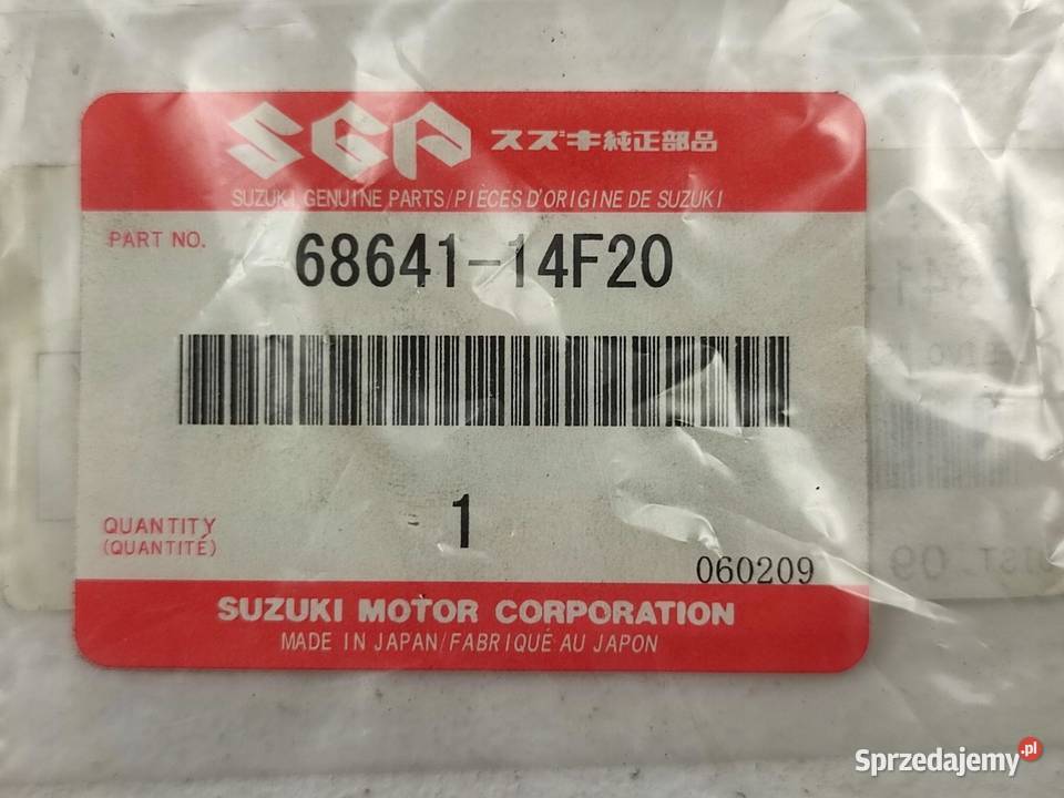 NAKLEJKA S CHROM NA CZACHĘ SUZUKI AN125 19952000 sprzedam