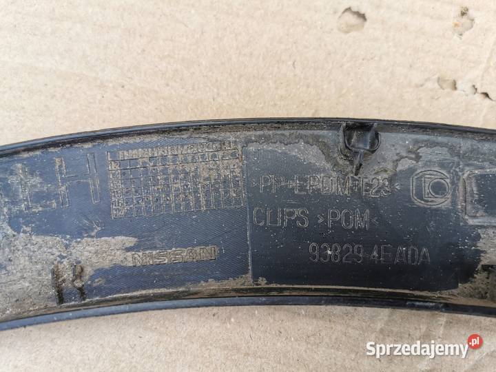 Listwa Błotnika tył lewa nissan qashqai II 2 j11 Sieraków