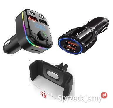 Zestaw Transmiter Bluetooth Ładowarka Kielce