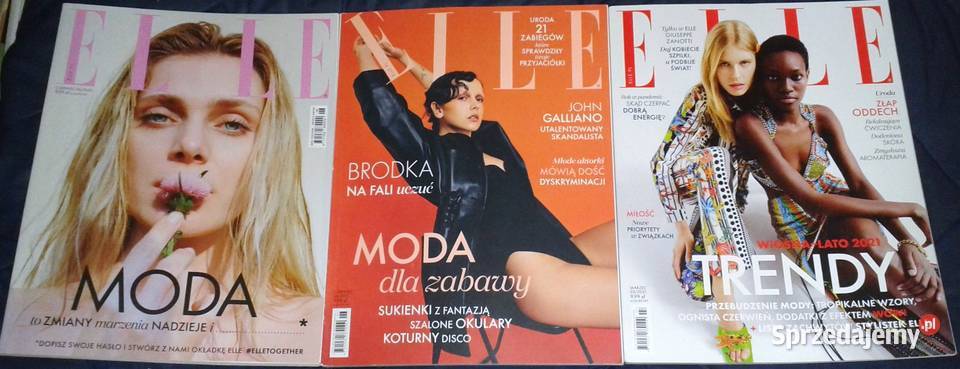 Elle 12 czasopism Rok wydania 2019 Chełm