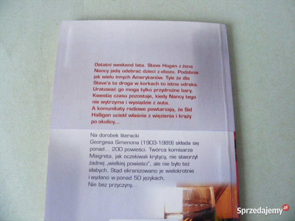 Simenon x 2 Czerwone światła Śmierć Belli Rok wydania 2006 Proza i poezja Oborniki Śląskie