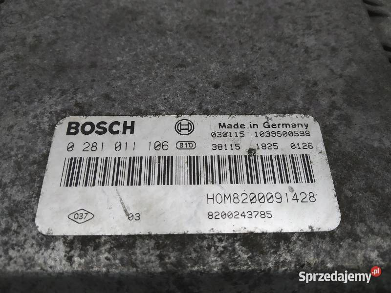 STEROWNIK SILNIKA 8200091428 Renault Master II sprzedam