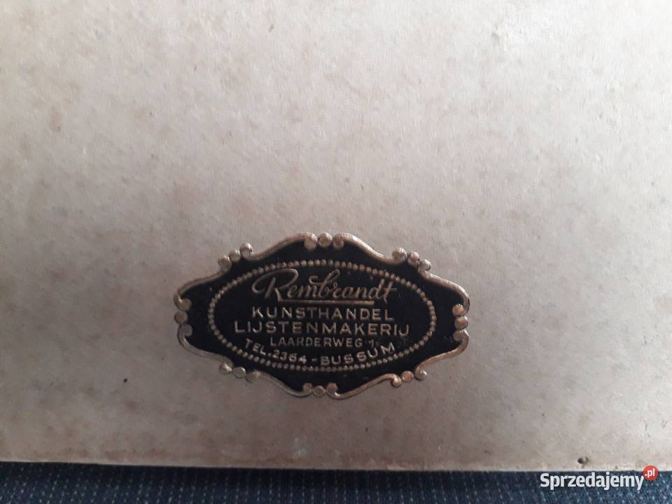 Pejzaż akwarela Koło