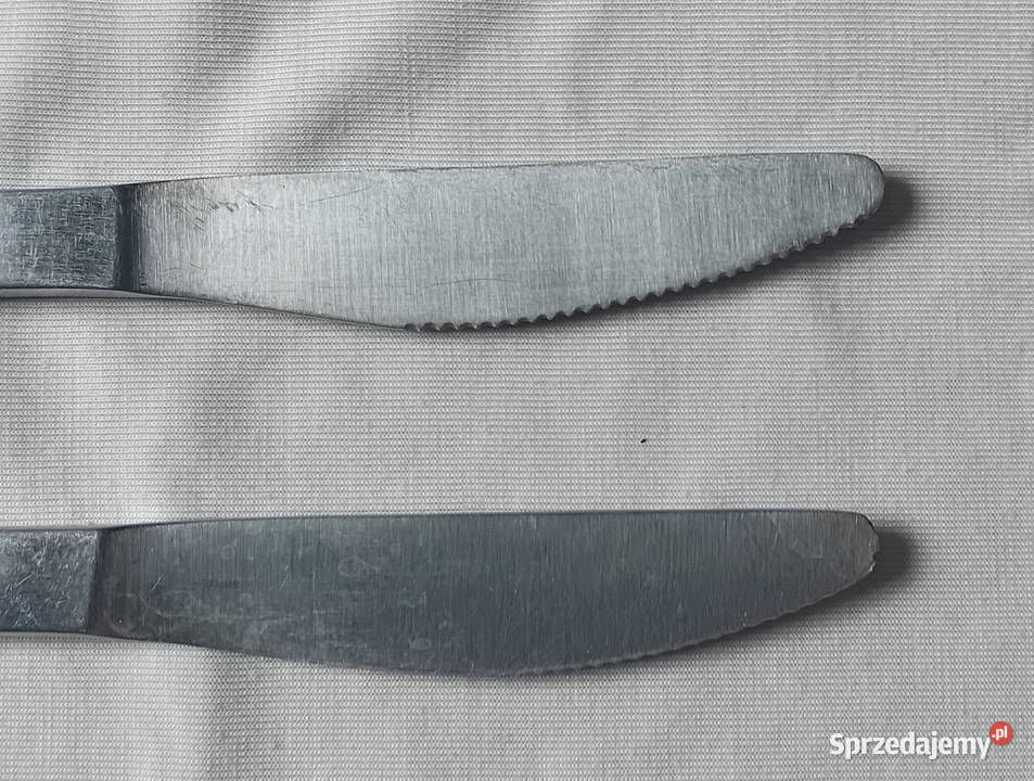 Dwa noże stołowe ze stali nierdzewnej Gerlach Koźminek