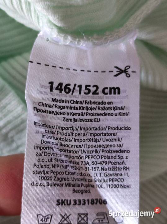 miętowy prążkowany top koszulka bokserka tshirt Kielce sprzedam