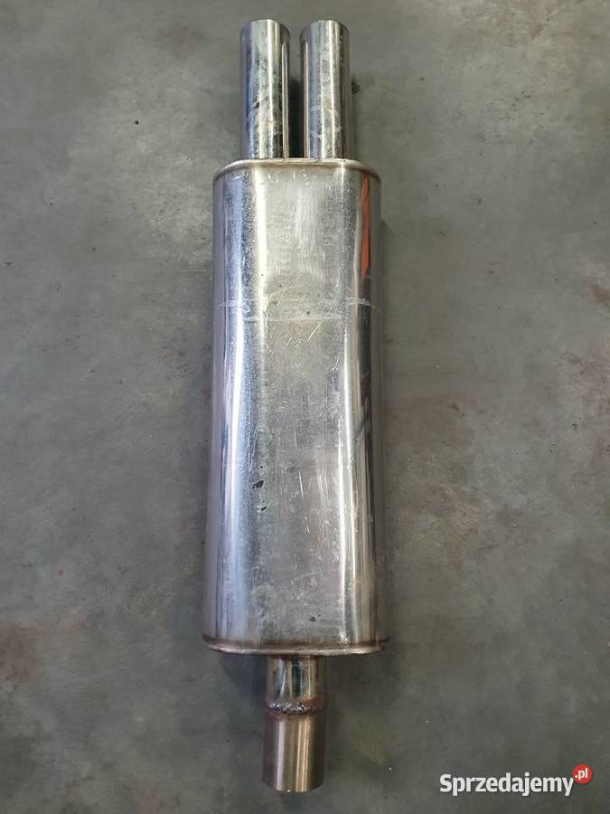 Tłumik wydech komorowy sportowy nierdzewny Igołomia