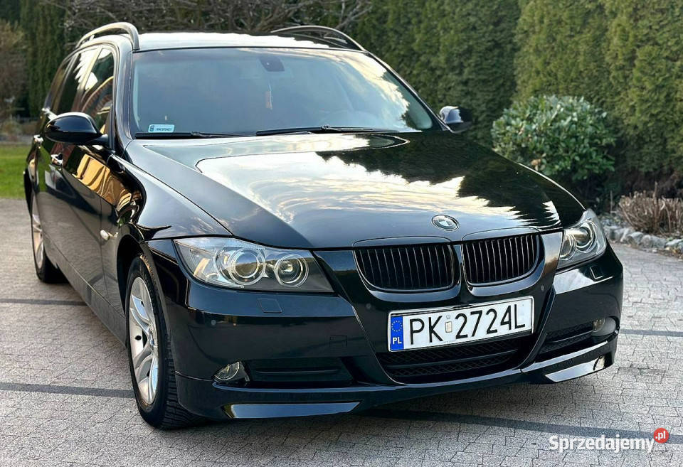 BMW 320 BMW e91 320d 177 Kombi Xenon Klimatronik Wrocław
