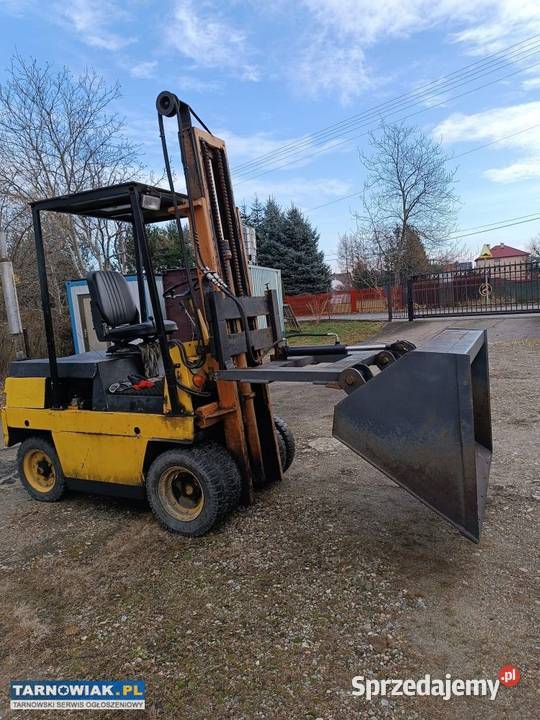 Wózek widłowy GPW model 2009 bliźniacze koła Wózki widłowe Tarnów