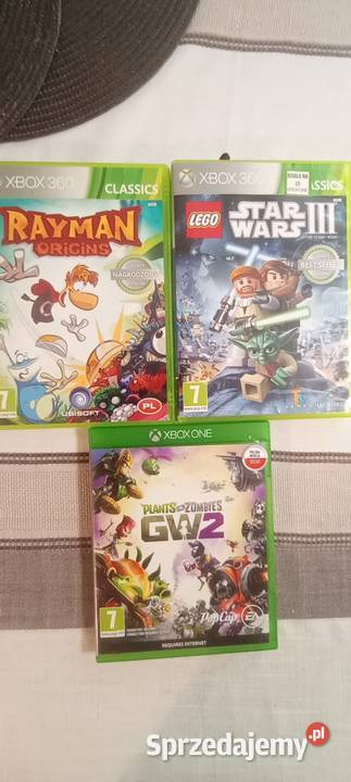 Gry plants gw2 star wars 3 Rayman origins Kultura i Rozrywka wielkopolskie