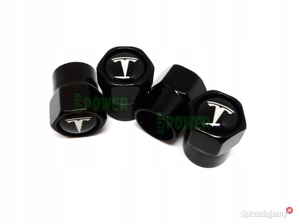 TESLA Nakrętki Na Wentyle Czapki Do Opon Motoryzacja Warszawa