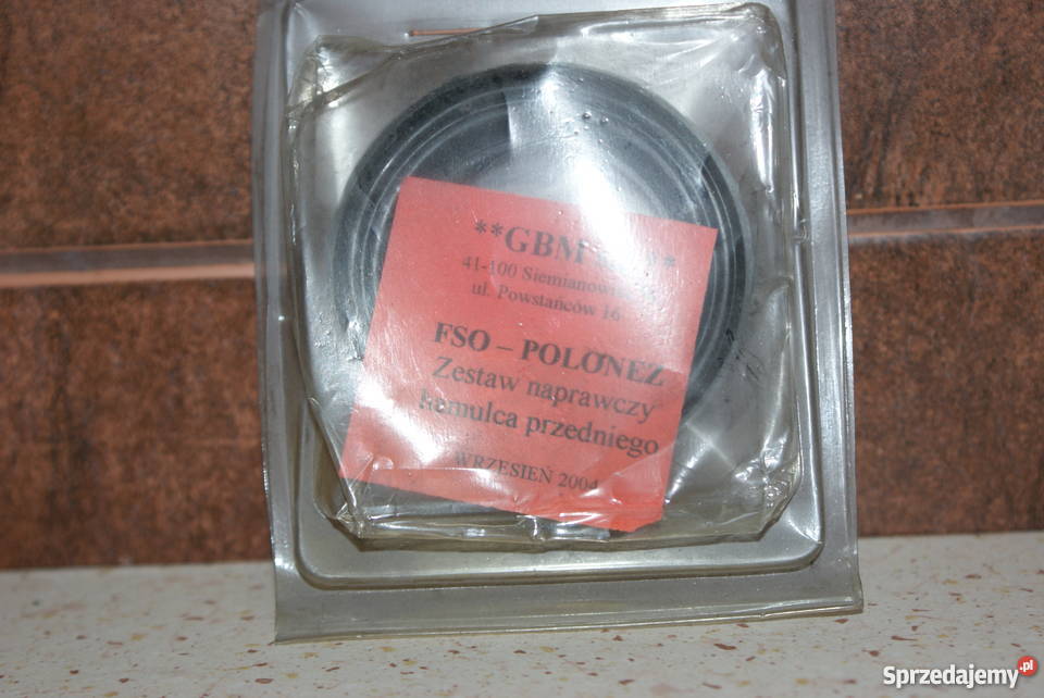 ZESTAW NAPRAWCZY ZACISKU HAMULCOWEGO FSO POLONEZ Białobrzegi